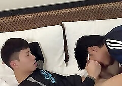 Getting fucked by football player