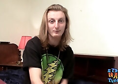 Heterosexual thug Kenneth Slayer wanks and blows a load on himself