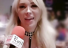 Shemale anally rides bulge after giving a nice blowjob