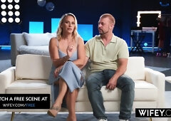 Dick-hungry Golden-haired Hotwife Sadie Rose Gets Creampied In Front Of Hubby