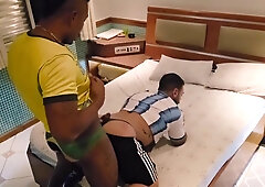 Mexican Black-haired Takes Me to a Hotel and Inseminates My Bum Many Times