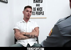 YoungPerps - Young Punk Gets Plowed By Security Guard