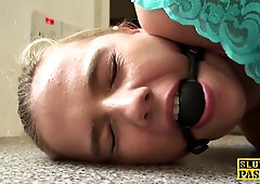 Pleasing darling's slapping movie