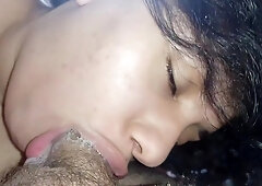 Wet And Juicy Blowjob Bubbling My Spit On Hard Cock