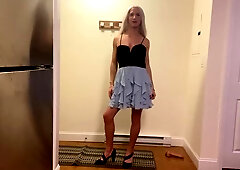 Crossdressing into Prom Goddess