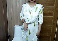 Trying My Stepmother's Delicious Pussy in the Bathroom. Full Video