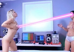 Provocative Ashley Fires and Alienbot - skinny sex - Bionixxx