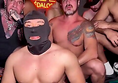 Group sex with seven engaged members resulted in numerous creampies and a torned butt - TOTAL CRIMSON