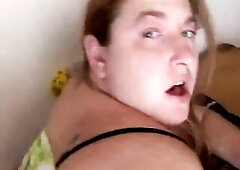 Obese Cutie Takes It Up The Arse