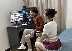 Curvy Latin chick Student Katty does SOEVER it takes to pass her Anatomy Exam