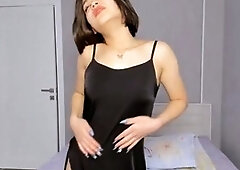 Shy brunette homemade amateur webcam teen