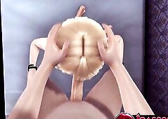 Large Boobs Elf Cutie CG Manga Animation – Intensive Blowjob Service, Titjob & Gloryhole Spunk flow Finish In Babe Choose two