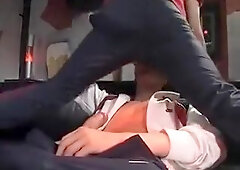 Sex in tube socks and sneakers