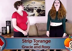 Gracie and Roxy return for a exciting rematch. In their 1st meeting, Roxy disclosed her appealing cleavage, leaving Gracie exposed and bare. Now, Grac