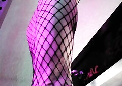 Bitch Goddess Eva Latex Pvc Fetish Vinyl costume High Heels Femdom solo Mother I'd Like To Fuck Mastix Sadomasochism Kink Glasses Greed