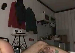 Cumming on my cowgirl's booty