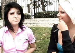 Insane Lesbian babes in Action