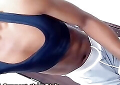 Cute Teen Shemale Jerking On The Webcam