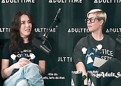 Chilling with a gorgeous pornstar and talking about thier favs