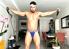 Skyy Knox fucks his own ass and masturbates in a solo vid