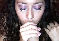 Hot amateur teen blowjob and facial HD video