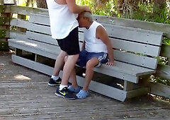 older gays have sex in public park 5