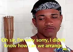 Manmeat Throating An Army Stud