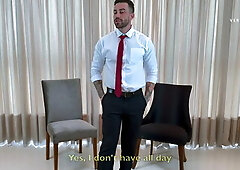 My College Professor Cums on My Tits in Front of the Whole Class