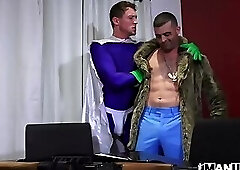 Bound Pierce Paris Dominated By Horny Lance Hart