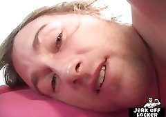 Surfer dude loves to play with his  cock