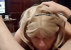 Cdangie being trained by my favorite daddy