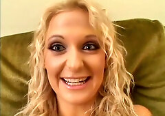 Blonde babe anally destroyed