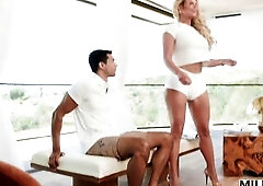 MILFY Ultimate MILFs Phoenix Marie And Ainslee Show Pool Hunk How To Screw Like A Pro