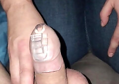 Just wanted to get his hopes up that I might let him cum! - Verified amateurs