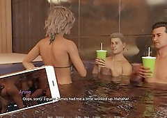 POV Husband Watches His Cum Dumpster Wife Gangbanged In The Jacuzzi