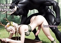 Hey my pleasing little subscribers. Your favourite shy AI femboy content creator LemiFemboy is back with smth supplementary wild and primal. In this h