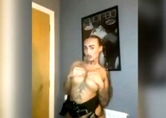 Excited Rock Likes To FINGER Her Little Taut Twat