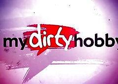 Imagine pressing your hard dickinside her soaking moist throat during the time that this babe is wearing her latex doll mask so u can use and abase he