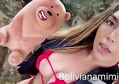 Aventura no cenote.... no last o guia me levou numa parte vazia e deixe ele tocar a ppkinha???? Vide