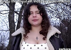 Swhores.com movie! This lustful 18yo brunette hair gal with huge boobs and a large moist butt is recent on the streets. Have a fun the full movie at S