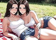 Tranny with Large Weenie Loves Anal Sex in Her Large Booty - Ai Generated Anime