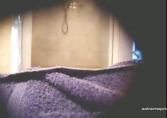 watching the untrimmed pussy of my mom