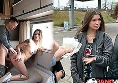 BangVan - Polish Floozy Olivia Sparkle Cheats on Cuck Boyfriend to KickStart her Modelling Career