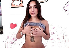 Hawt brunette hair nympho Sisi Rose let’s Mike Adriano creampie her cunt