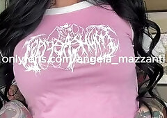 18YO Cheerleader 1st Bukkake Cum Fest