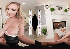 Blake Blossom may not know much about football but she is an expert on swallowing cock