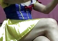 My snow white princess costume