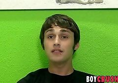 Tastey Twunk Taunts Rump and Jacks off until he Finishes Off