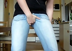 meine Frau, dicke Titten, pissen