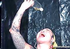 Free Premium Video Xxx - Kinky Yoshi Kawasaki Drinks His Own Pee